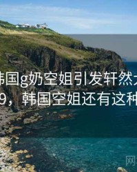 震惊！韩国g奶空姐引发轩然大波 · 热点719，韩国空姐还有这种待遇