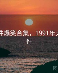 91大事件爆笑合集，1991年大事件事件