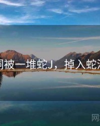 掉进蛇洞被一堆蛇J，掉入蛇洞的男孩