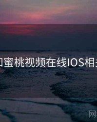 回忆起和蜜桃视频在线IOS相关的日子